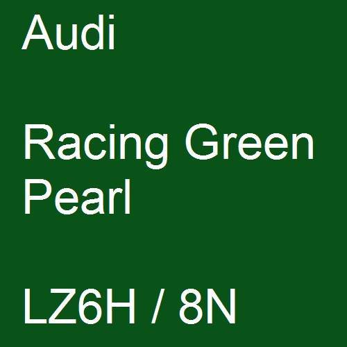 Audi, Racing Green Pearl, LZ6H / 8N.